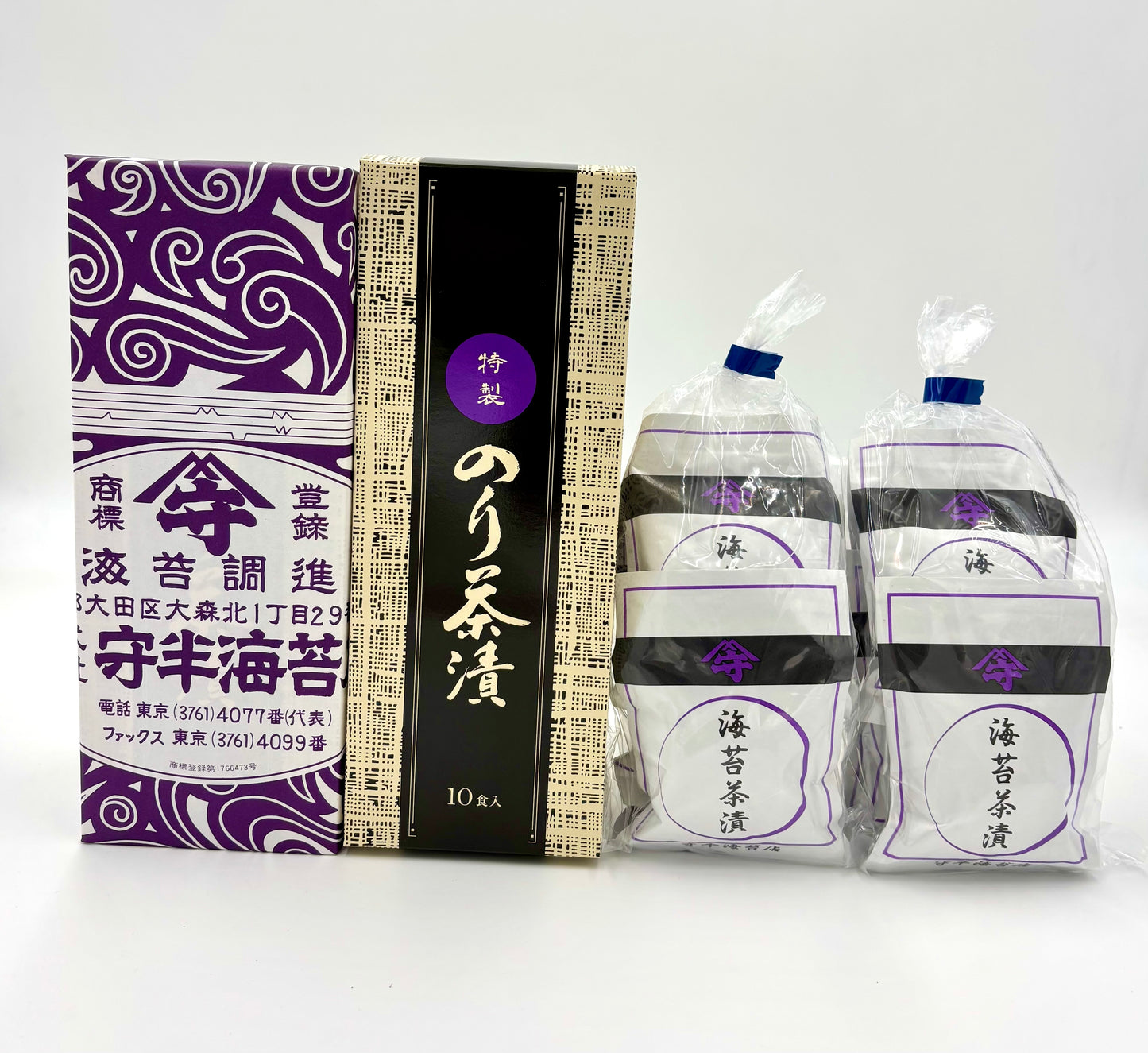 守半海苔店 特製海苔茶漬 10食箱入(*購入制限5箱まで)