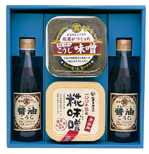 宝来屋 糀屋こだわりの調味料セット