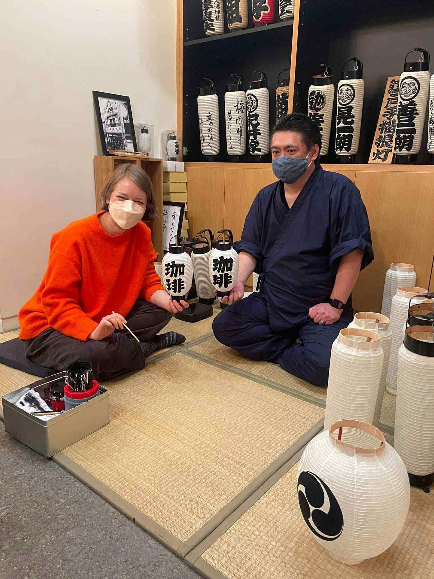 【各回8名限定】手描き江戸提灯制作ワークショップ(吉野屋商店)/老舗フェスティバル2025
