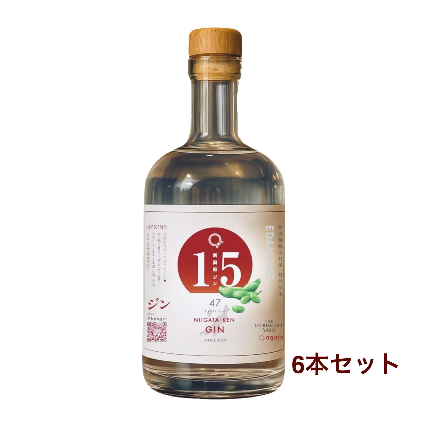 agataJapan ORIGINALS ジン6本セット-新潟県ジン-