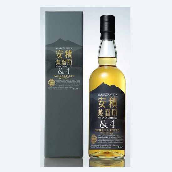 【限定商品】笹の川酒造 YAMAZAKURA 安積蒸溜所&4