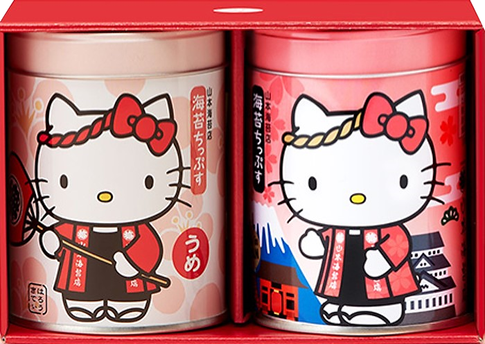 山本海苔店 はろうきてぃ海苔ちっぷす2缶セット(うめ・ツナマヨ)