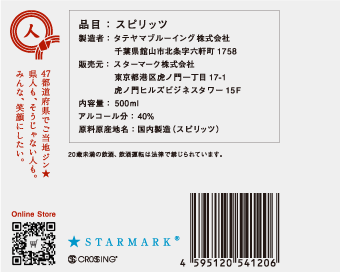 agataJapan ORIGINALS 香川県ジン