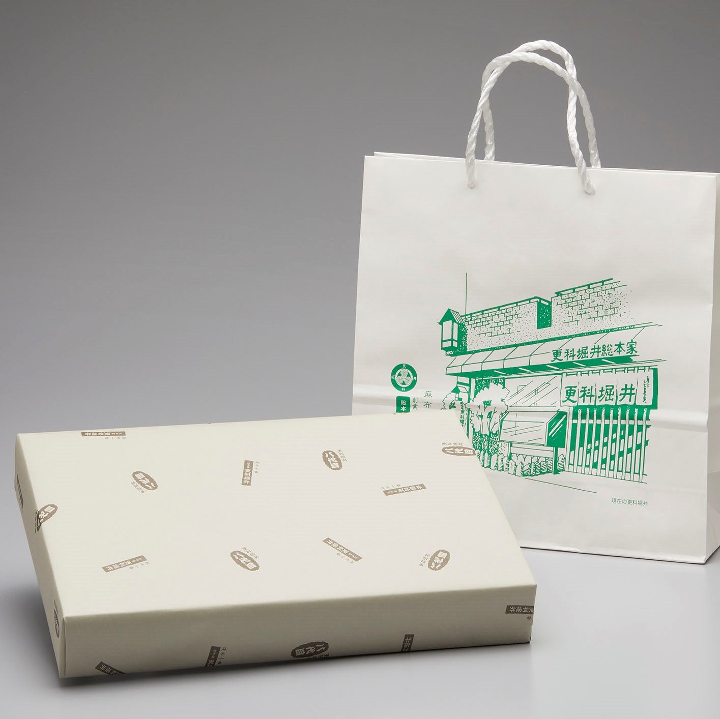 【一時販売停止】更科堀井 半生更科そば詰合せ(そば2箱4人前、つゆ2本4人前)