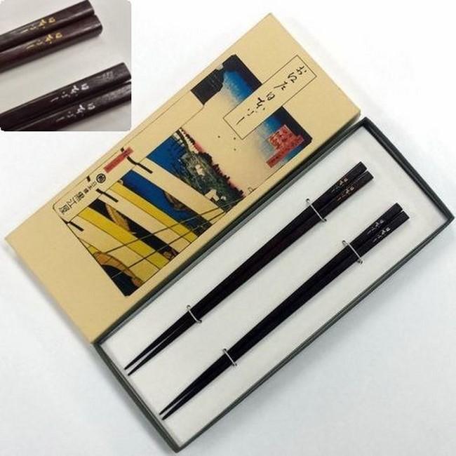 黒江屋 日本はし 拭き漆セット