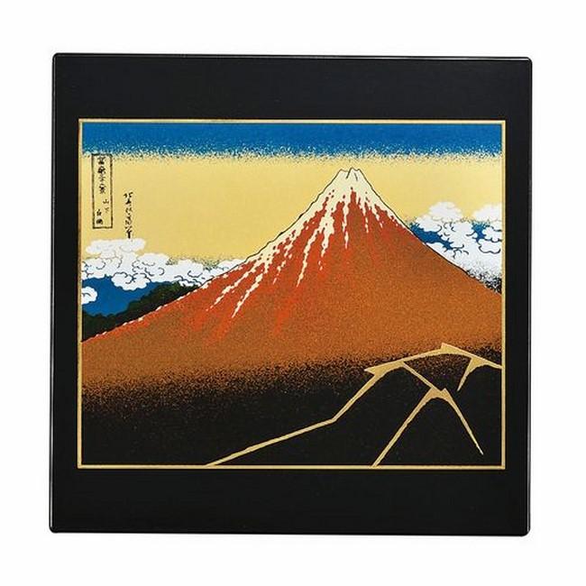 黒江屋 和風 マウスパッド 黒富士(B)