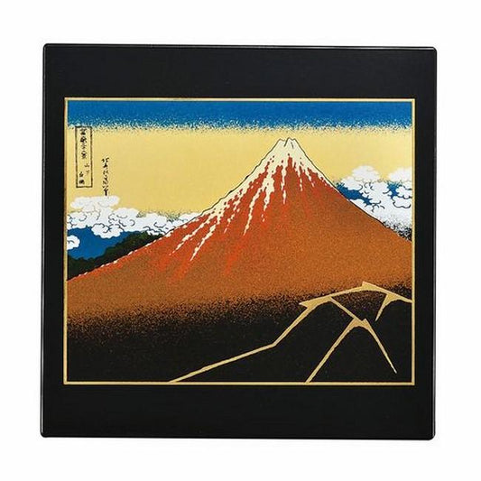 黒江屋 和風 マウスパッド 黒富士(B)