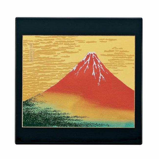 黒江屋 和風 マウスパッド 赤富士(B)