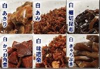 玉木屋 白佃煮詰合せ6種入(AS-6)