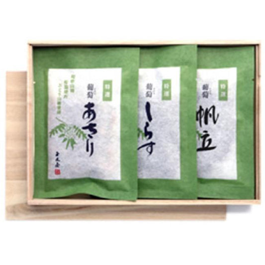 玉木屋 葡萄佃煮詰合せ3種入(BT-3) 葡萄あさり、葡萄しらす、葡萄帆立