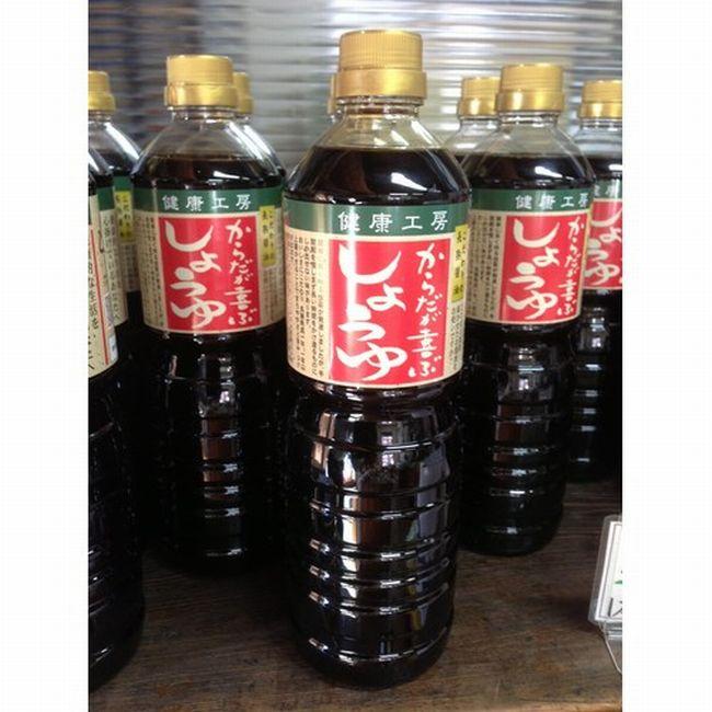 マルコ醸造 からだが喜ぶしょうゆ1L×2本
