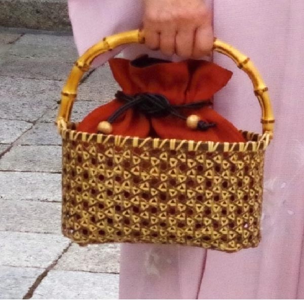 西河 竹うろこ編バック 一本手