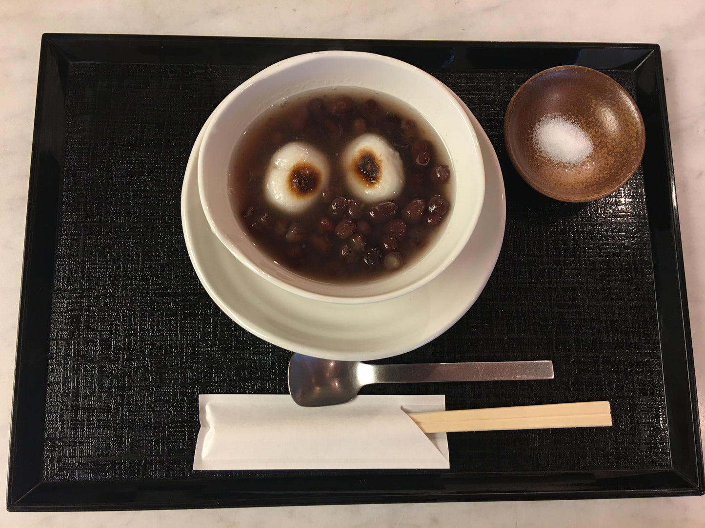 羽二重団子 ぜんざい