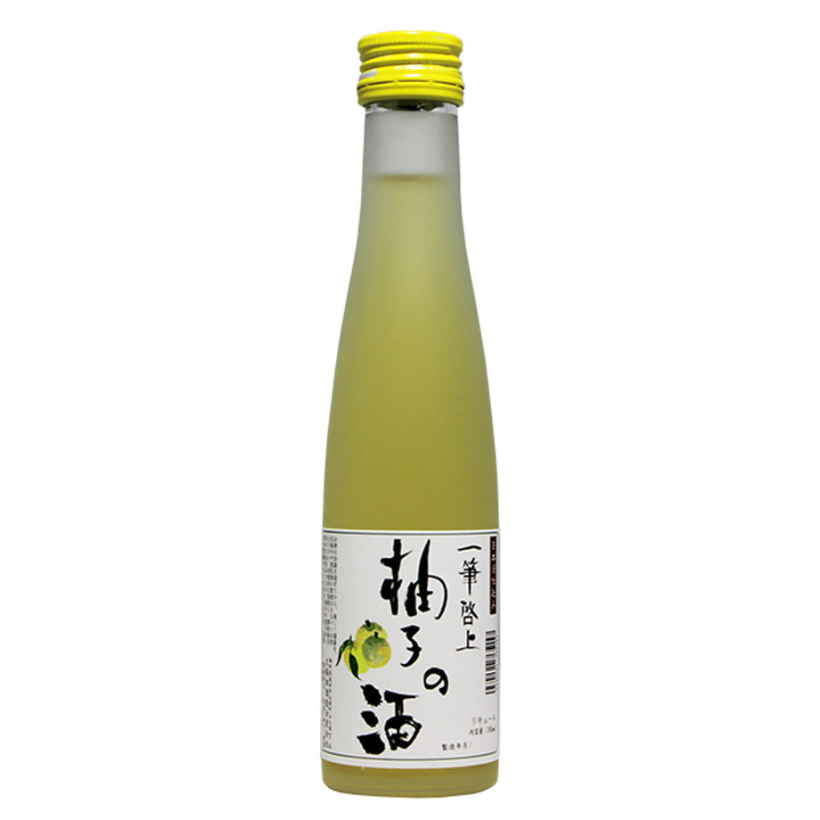 久保田酒造 一筆啓上 柚子の酒