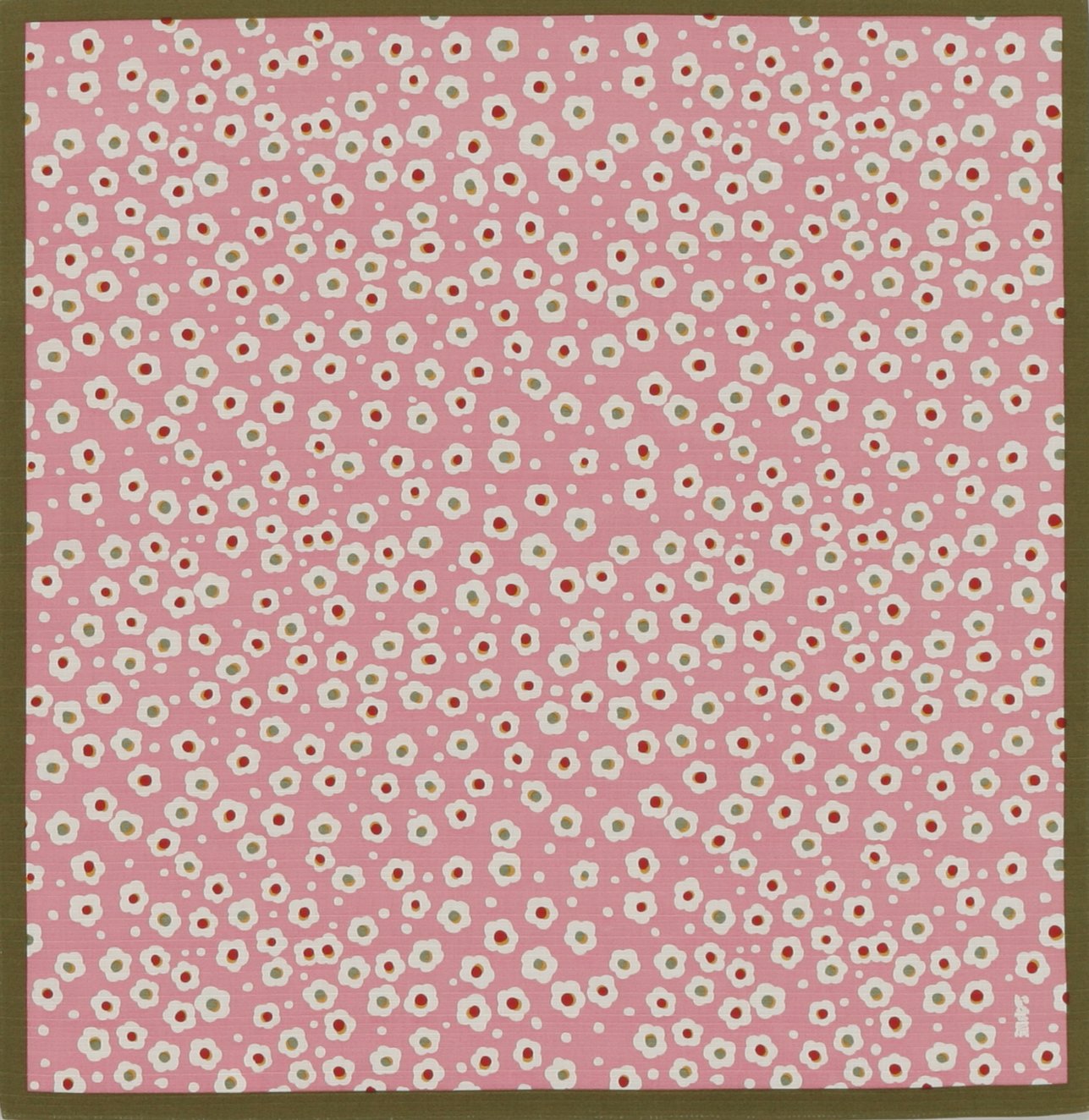 【在庫切れ】いせ辰 風呂敷 90cm幅 梅ちらし-ヒ゜ンク