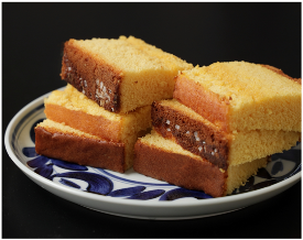 須崎屋 和三盆糖 長崎五三焼かすてら 形おとし