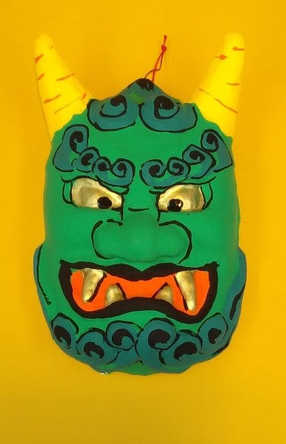 【在庫切れ】いせ辰 お面 鬼