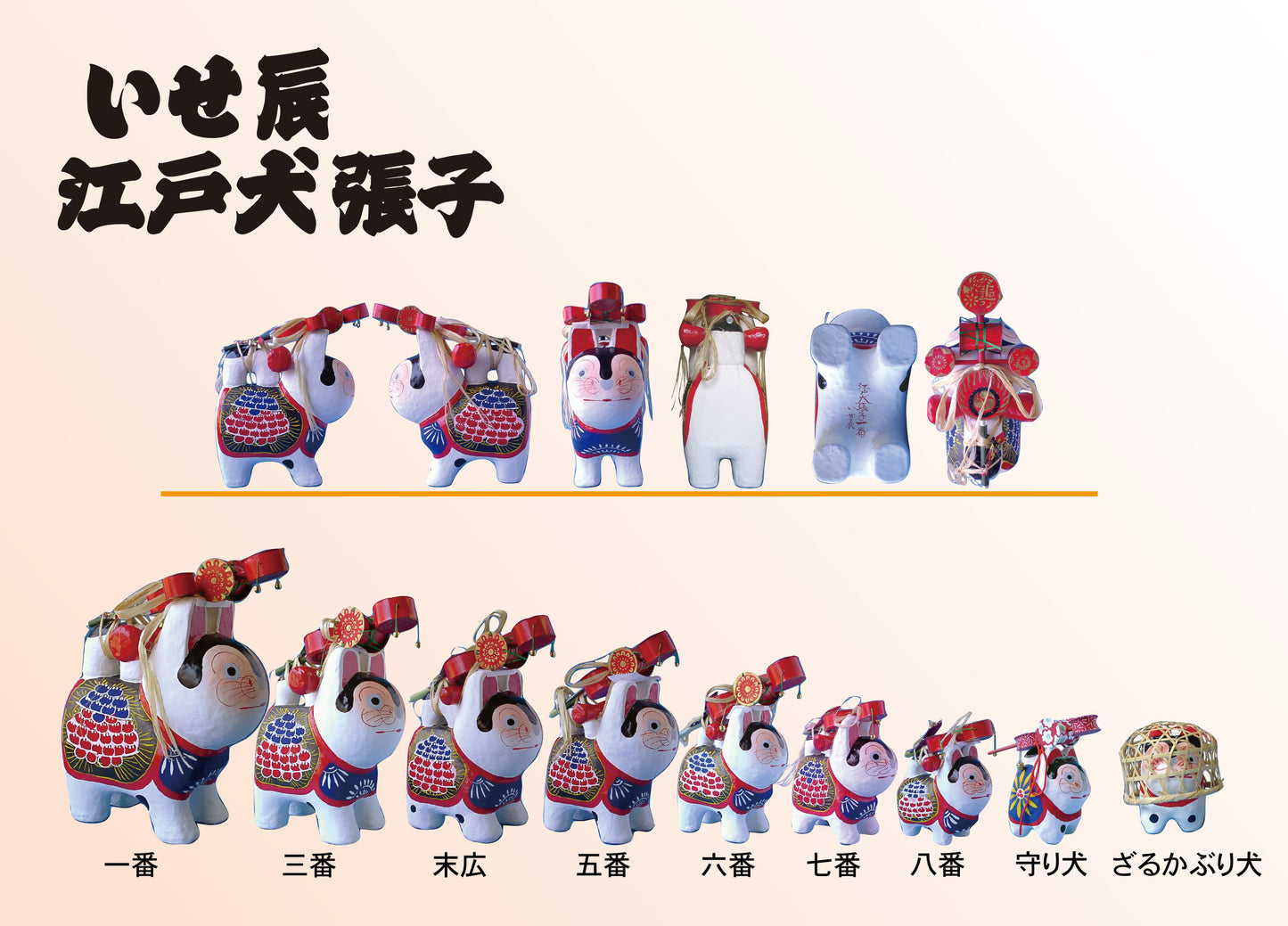 いせ辰 江戸犬張子五番