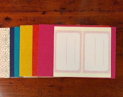 いせ辰 七色封筒 麻の葉