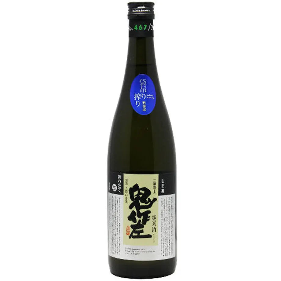 久保田酒造 純米生原酒 鬼作左袋吊り搾り 720ml 【クール便】