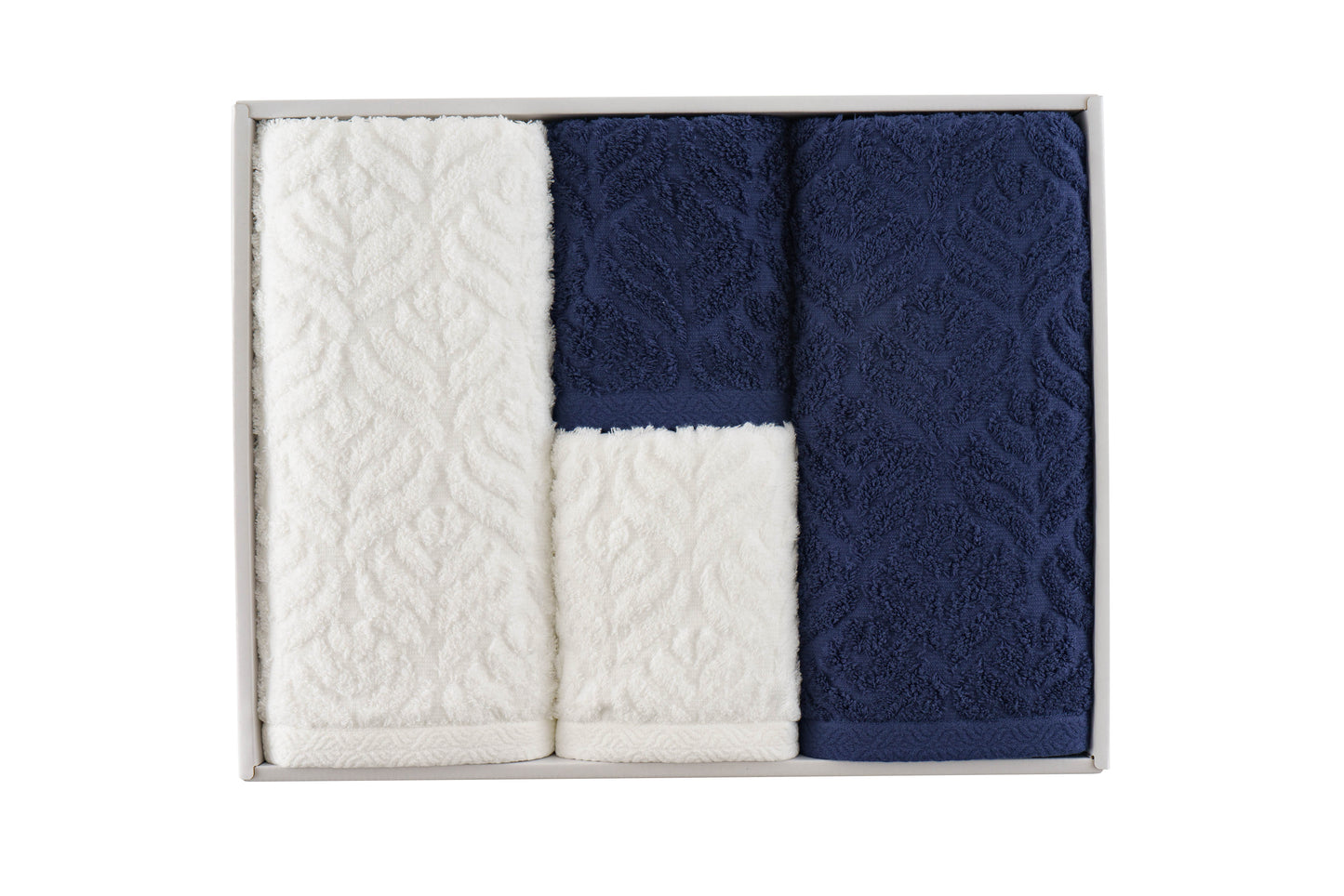 Hotman FTリーフ バスタオル・ハンドタオル2色セット(FT270001)