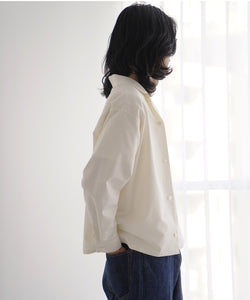 宮眞 KND-21002 kinudian パジャマシャツ ホワイト(WH)