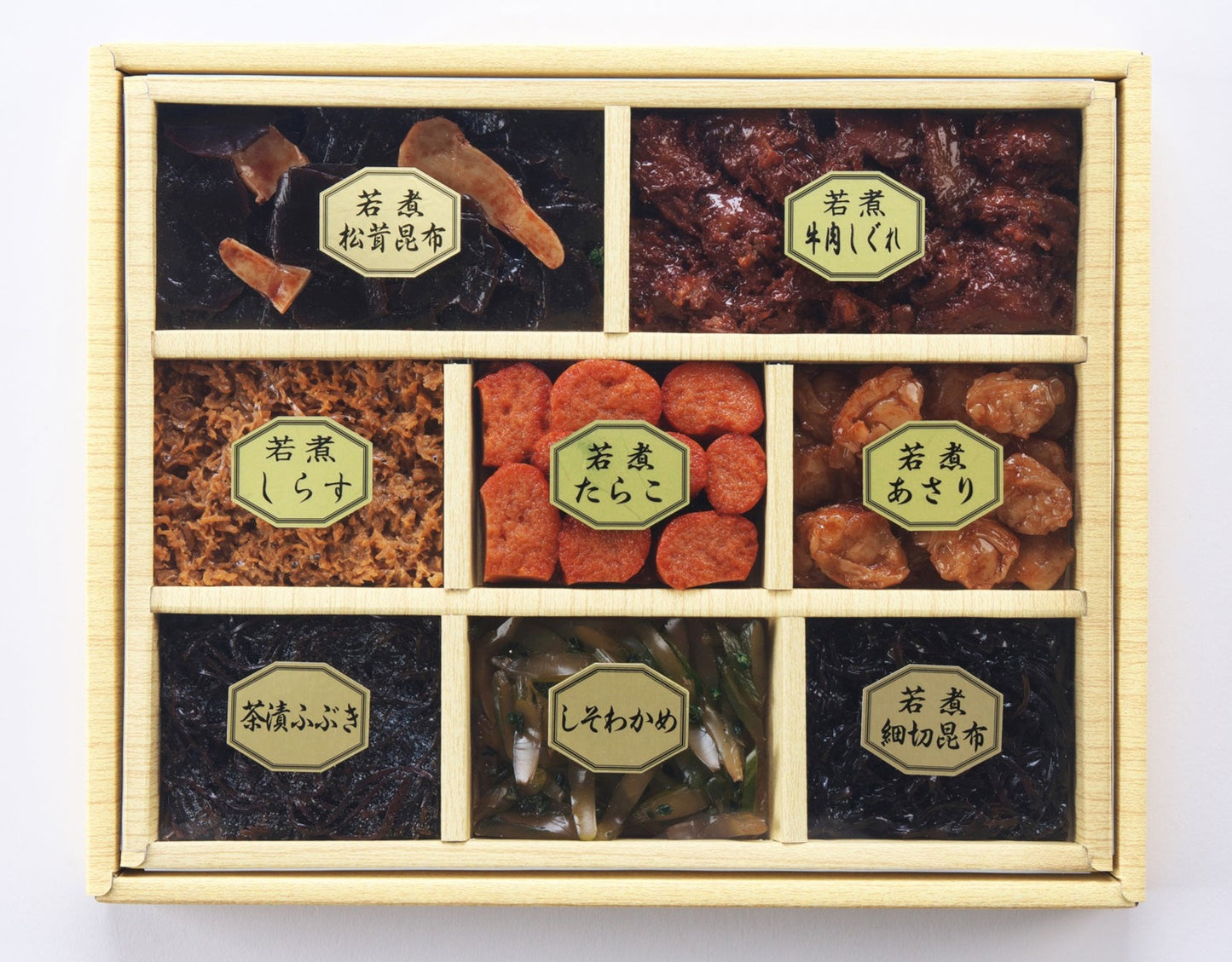 海老屋總本舗 若煮佃煮詰合せ 8種入り WA-40
