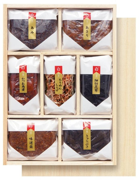 玉木屋 白佃煮詰合せ7種入(AS-7)