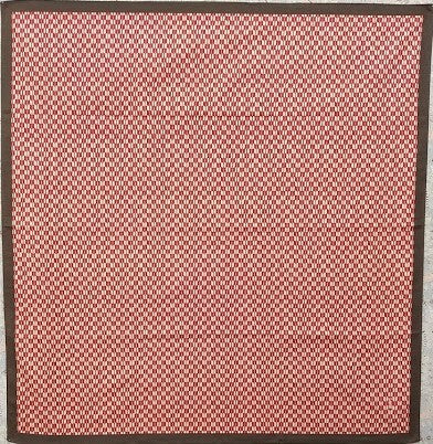 いせ辰 風呂敷 90cm幅 矢絣エンジ