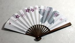 伊場仙 江戸扇子 両面柄 №26 桜