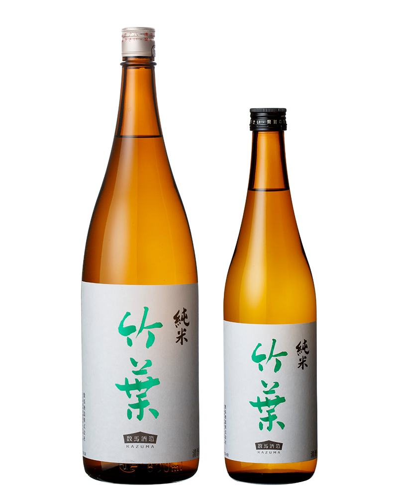 数馬酒造 竹葉 純米酒 1.8L