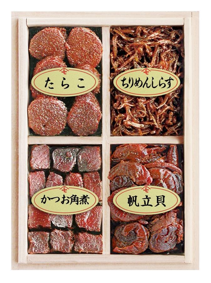 玉木屋 特選佃煮佃煮詰合せ4種入(H-4)