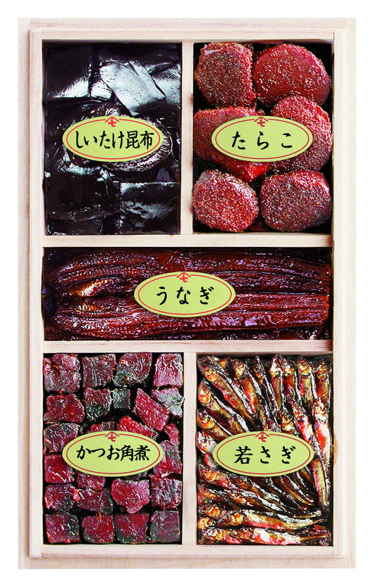 玉木屋 特選佃煮佃煮詰合せ5種入(H-5)