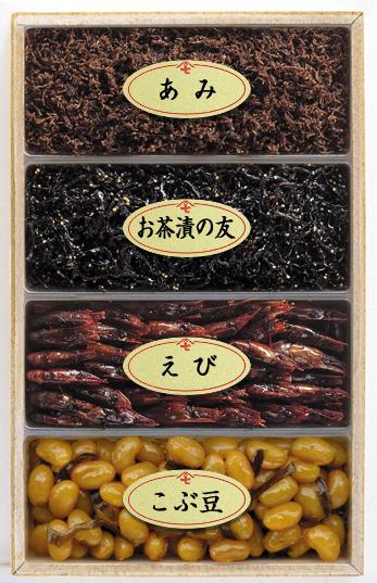 玉木屋 江戸前佃煮詰合せ4種入(TK-4)