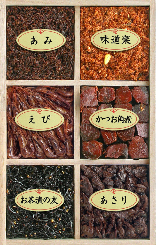 玉木屋 江戸前佃煮詰合せ6種入(TK-6)