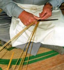 西河 ストライプマット橙