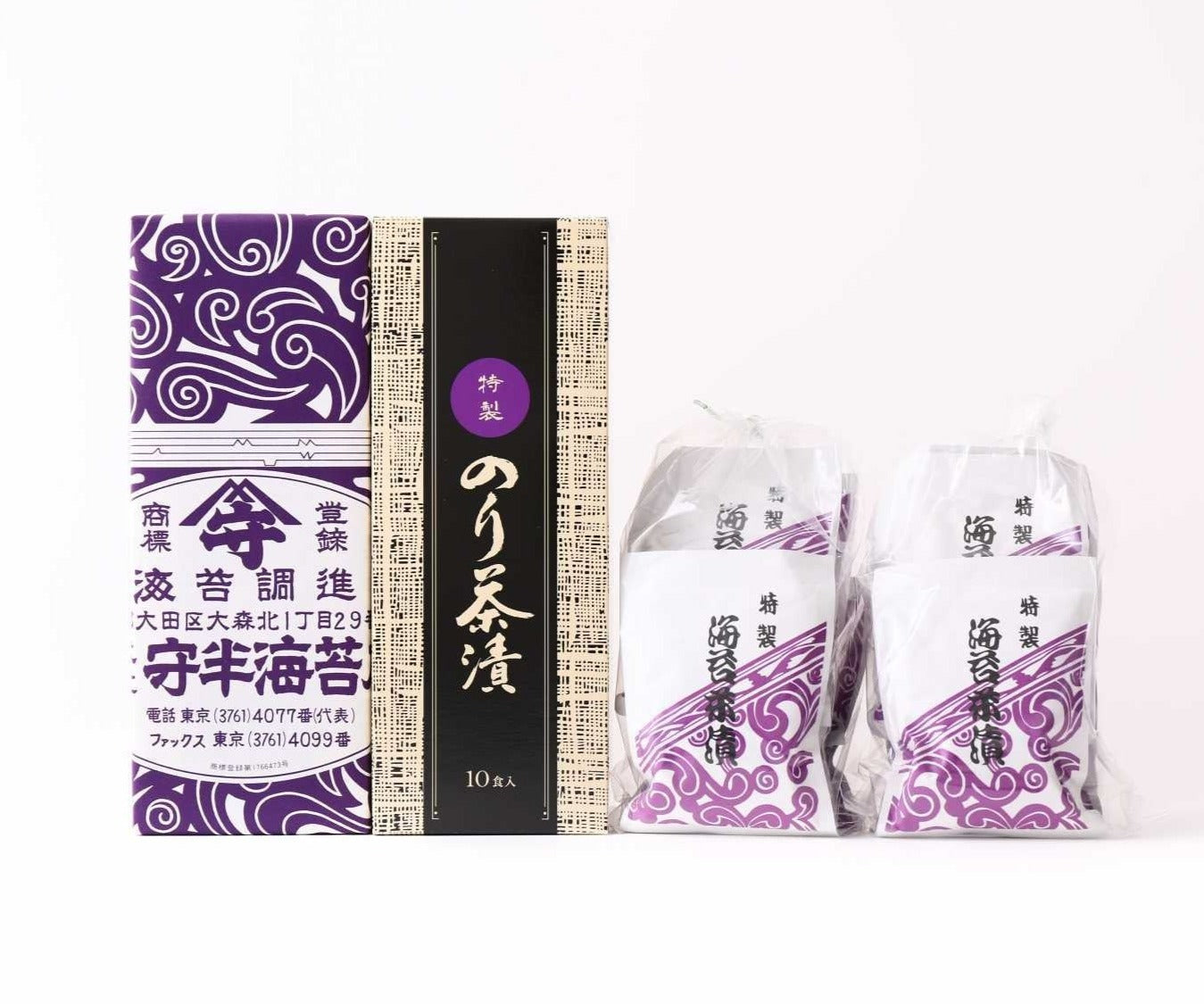 守半海苔店　–　特製海苔茶漬　10食箱入(＊購入制限5箱まで)　日本の老舗通販．net