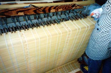西河 ストライプマット橙