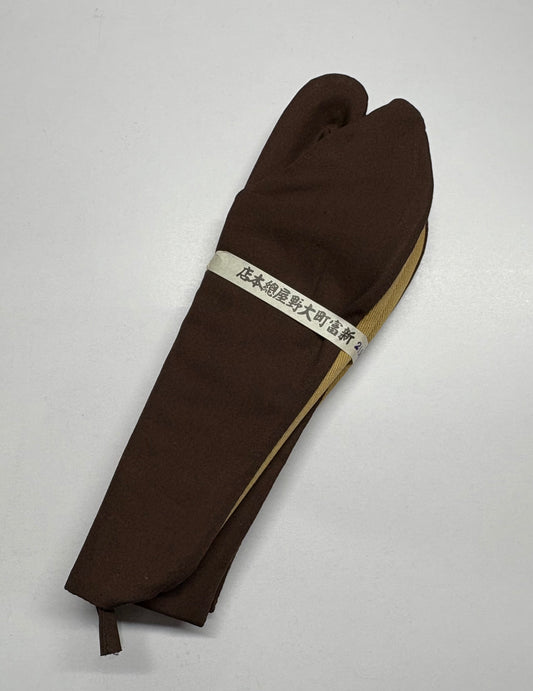 大野屋總本店　紐足袋　茶