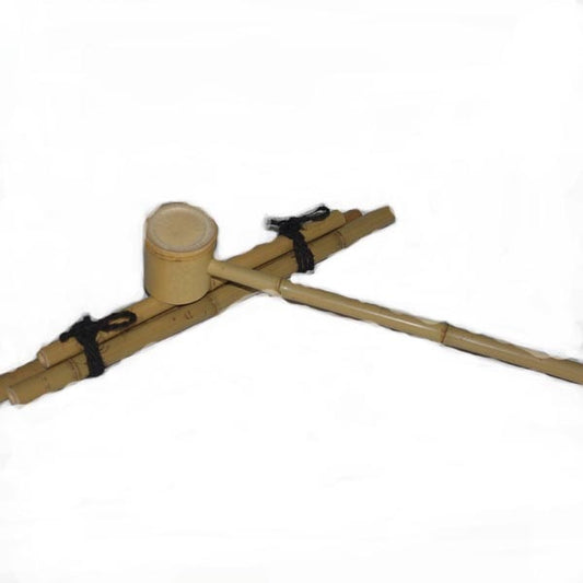 西河 竹柄杓・杓台