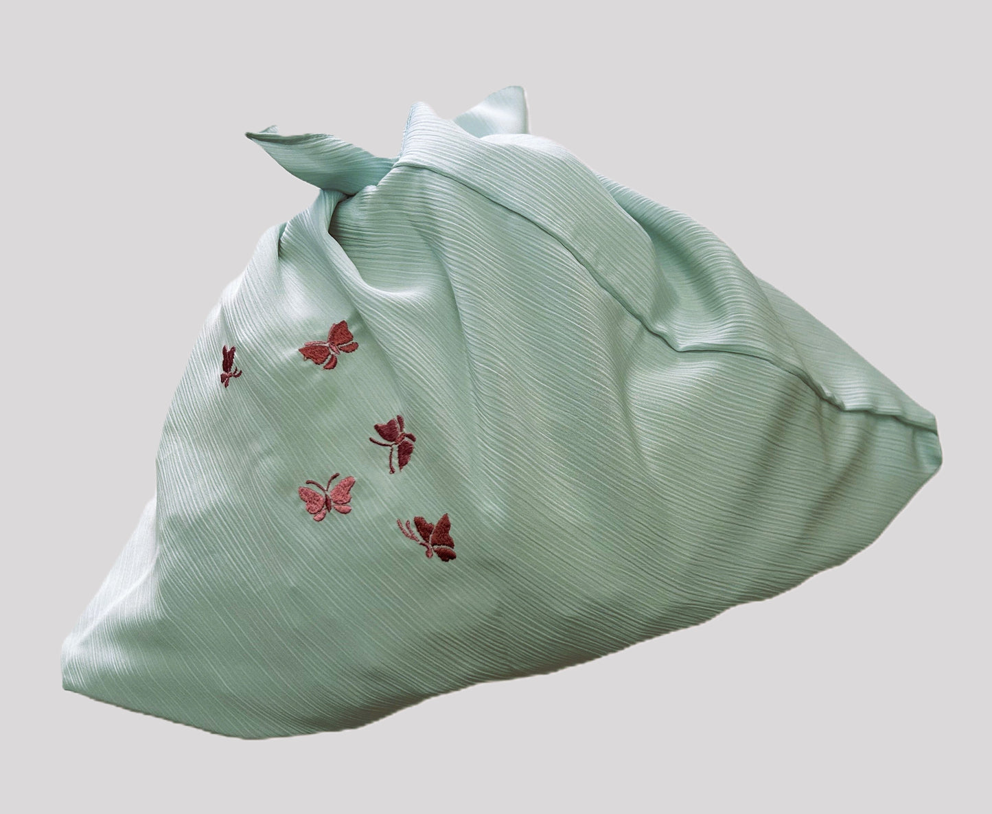 大野屋總本店　刺繍入りあずま袋（箱入り）　蝶　