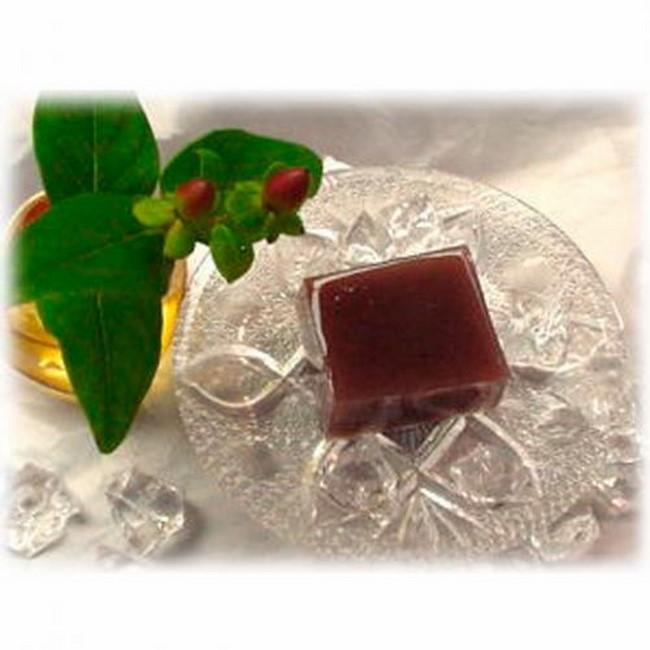 【夏季限定】【クール便】秋色庵大坂家 うす水羊羹10個入り(ボール箱)