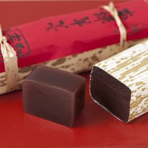 青野総本舗  羊羹詰合せ2棹入 (本練1,抹茶1)