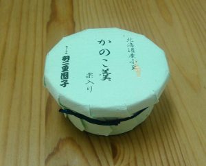 羽二重団子 かのこ羹　栗入り(4缶入箱)